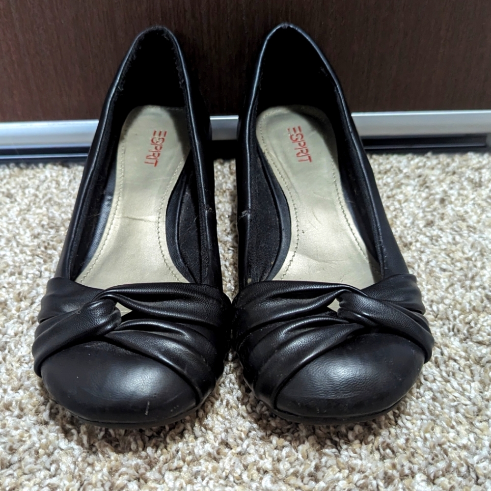 Esprit Low Wedge Heels